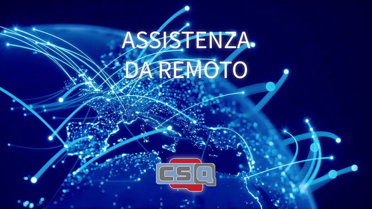 Assistenza Da Remoto Csq - Servizi Csq - 1