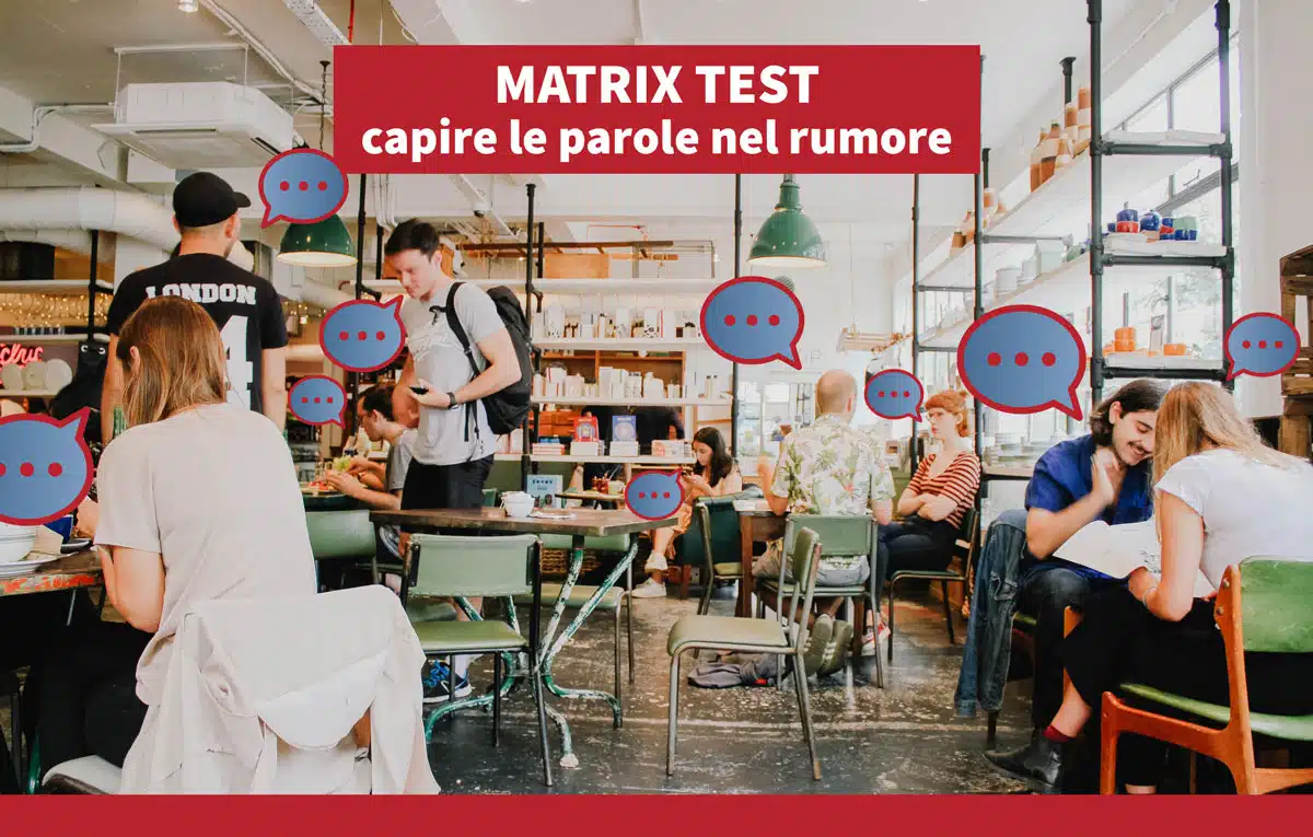 Matrix Test Parole Rumore - Articoli Scientifici - 1